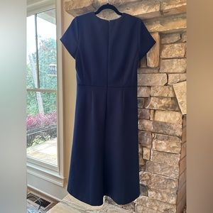Ann Taylor Navy Blue Dress